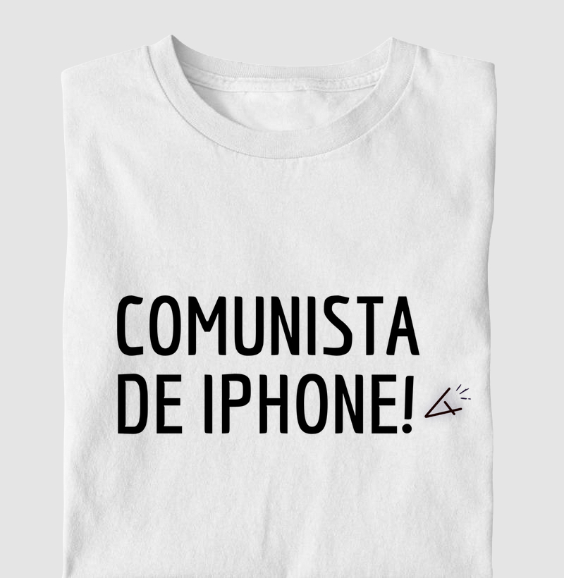 Camiseta comunista de iphone