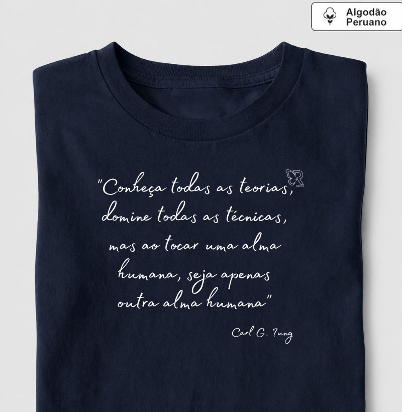 Camiseta Algodão Peruano - CONHEÇA TODAS AS TEORIAS - Camiseta Algodão Peruano