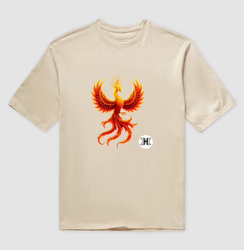 camiseta oversized fenix black hunter
