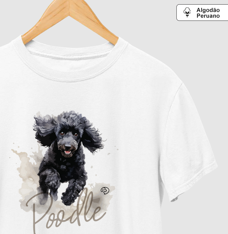 Poodle Preto Splash