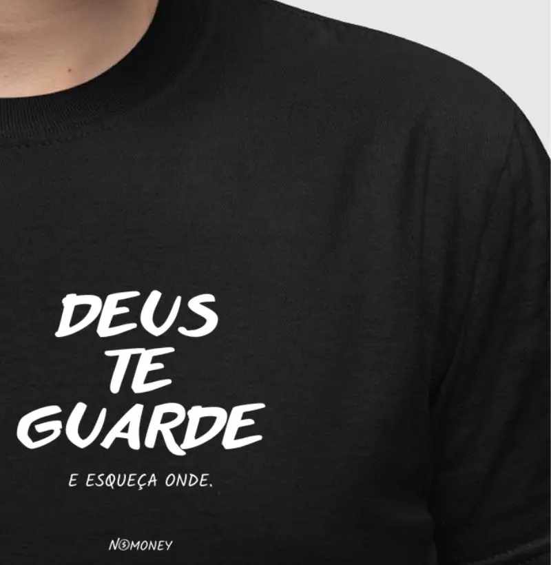 Camiseta Deus te guarde