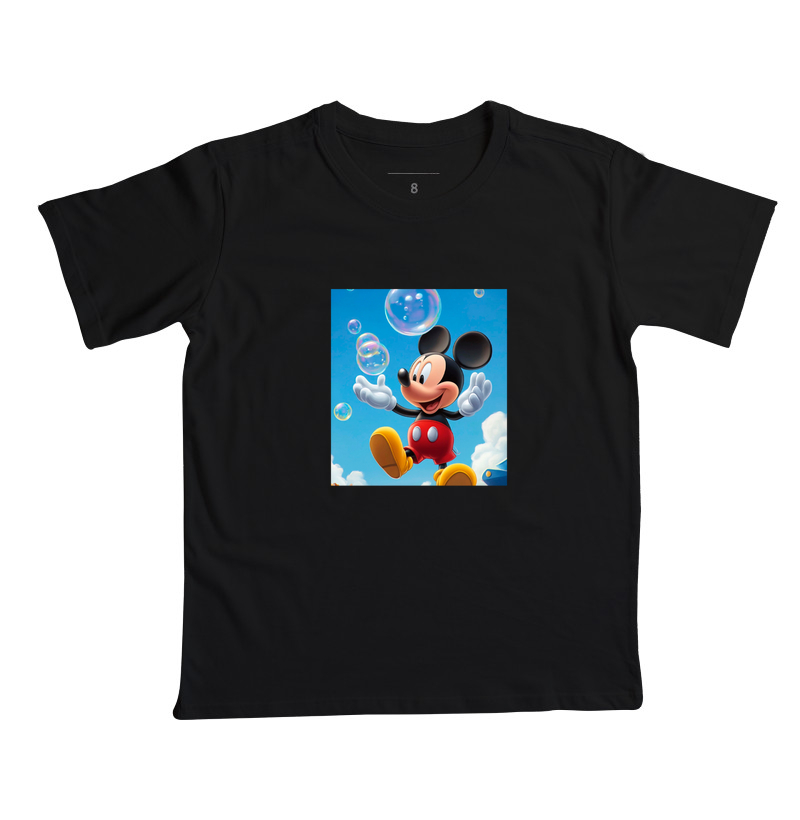 Mickey em bolhas