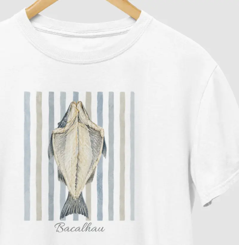 Bacalhau em aquarela