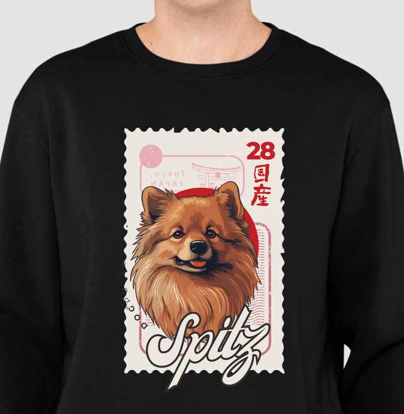 Suéter Moletom Nihon Spitz Brown Dog Pulse