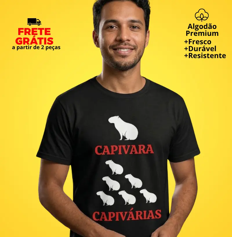 Camiseta Capivárias