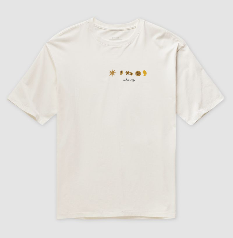Oxum ícones - bolso - Camiseta Oversized