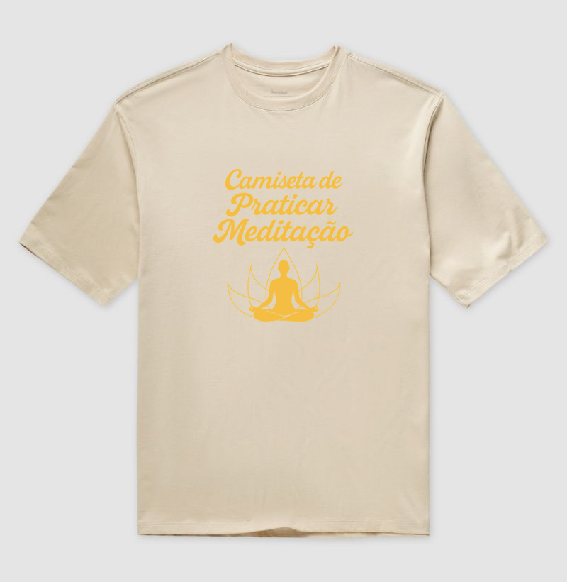 Camiseta de Praticar Meditação