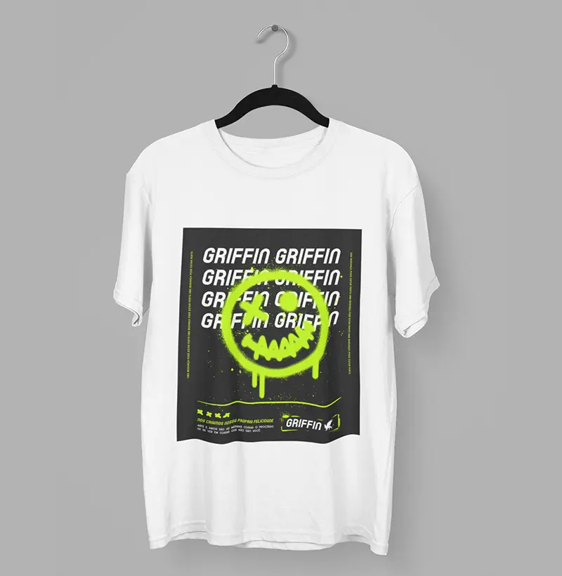CAMISETA MASCULINA SMILE