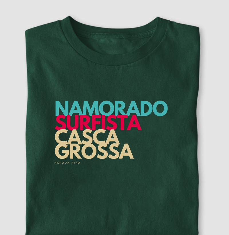 Namorado. Surfista. Casca Grossa.