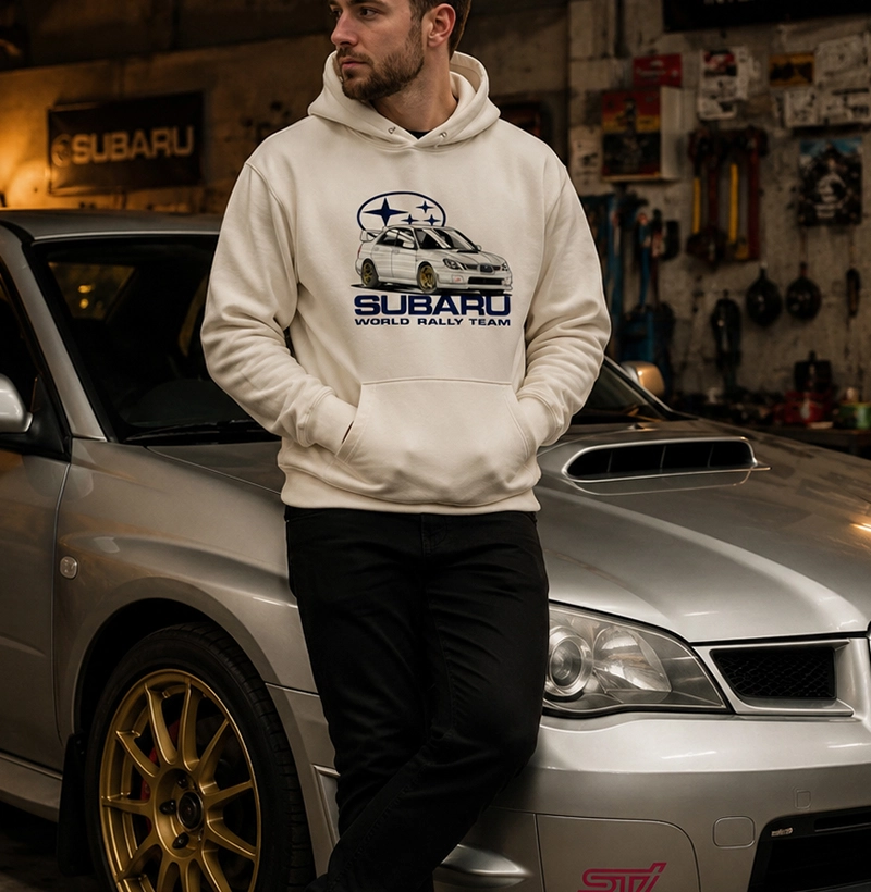 WRX STI Hawk branco com azul