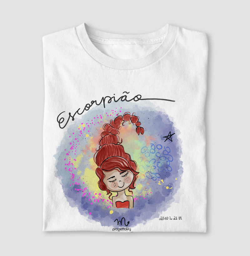 T shirt escorpião