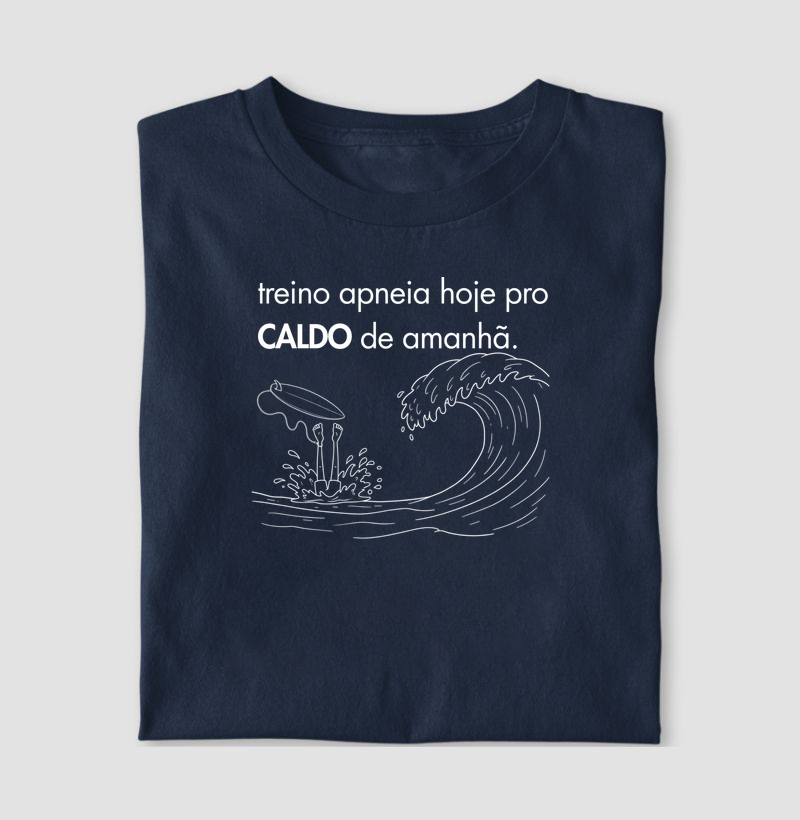 Treino apneia hoje pro CALDO de amanhã