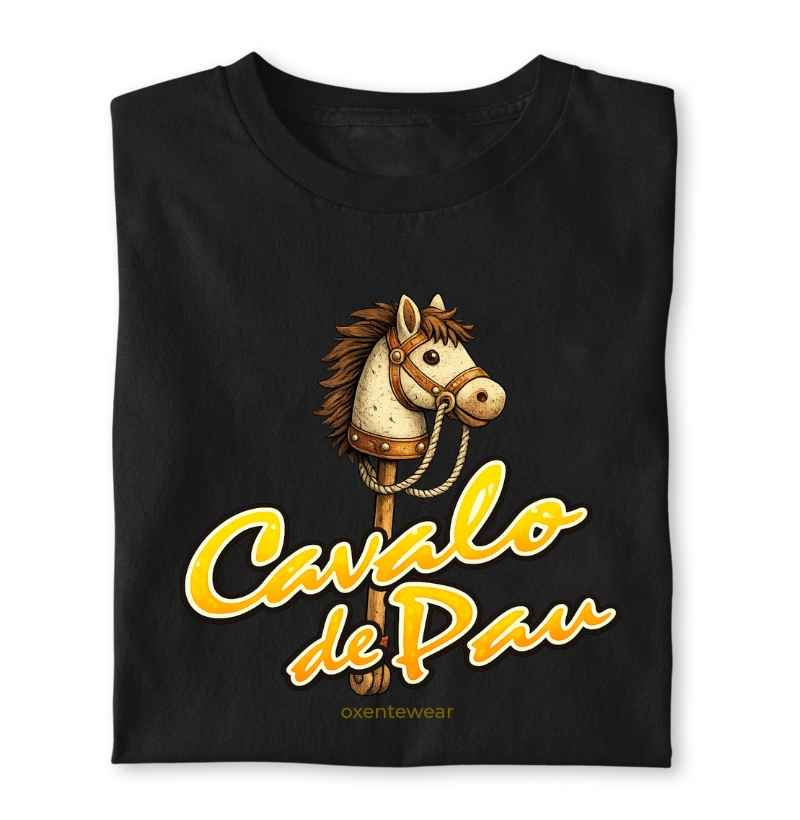 Camiseta Cavalo de Pau | OxenteWear