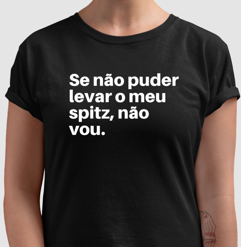 Se não puder levar o meu spitz, não vou