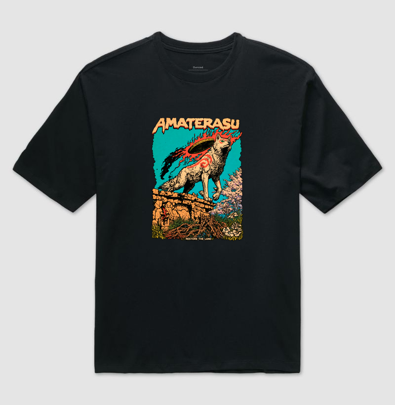 Amaterasu - Camiseta Oversized