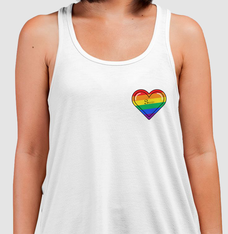 Regata - Orgulho - Coração Pride