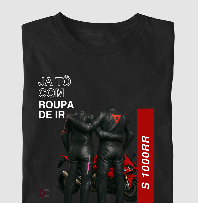 Camiseta Já estou com roupa de ir