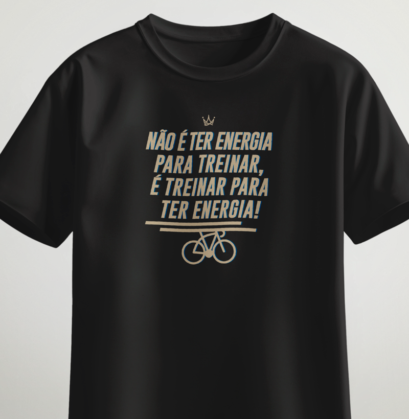 Não é ter energia para treinar, é treinar para ter energia