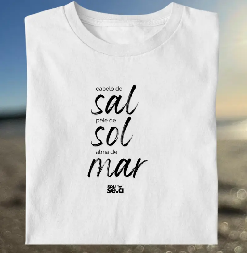 cabelo de sal pele de sol alma de mar