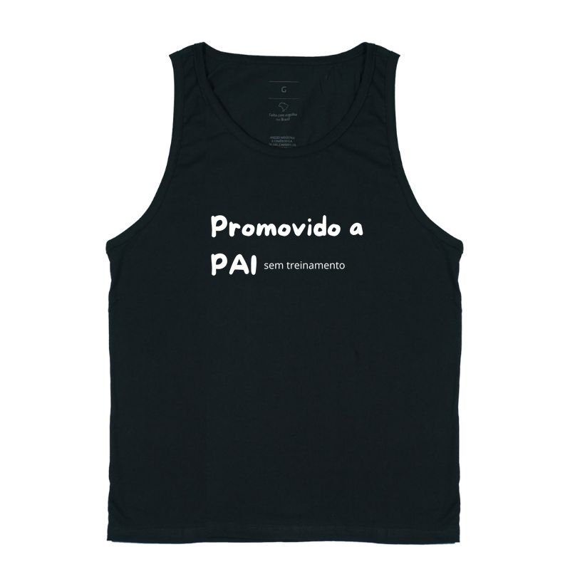 Camiseta Promovido a pai