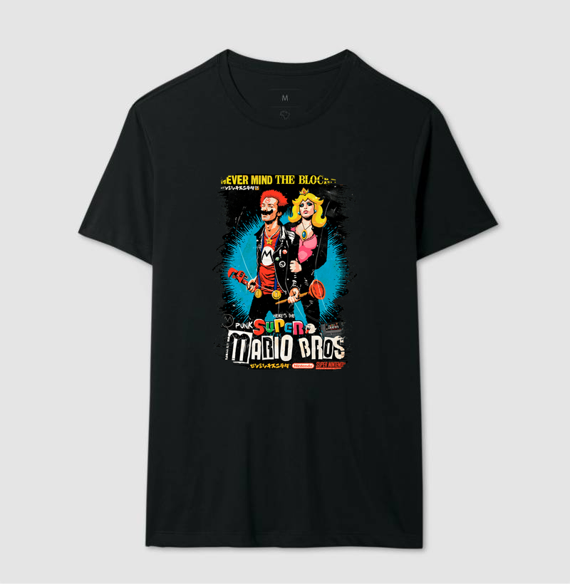 Camiseta Mario Punk