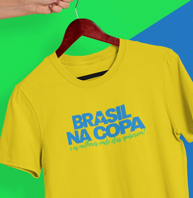 Brasil na copa e as mulheres onde elas quiserem