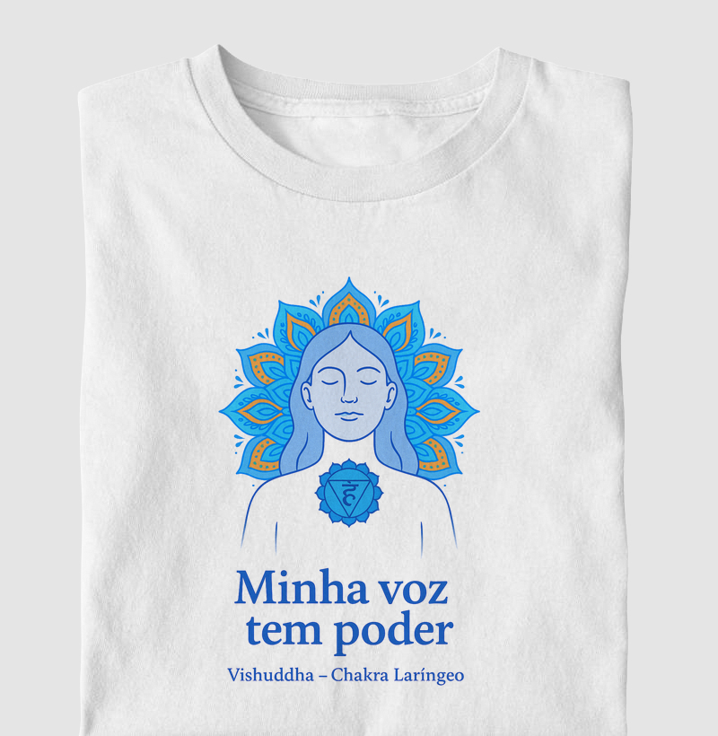 Chakra Laríngeo - Minha voz tem poder