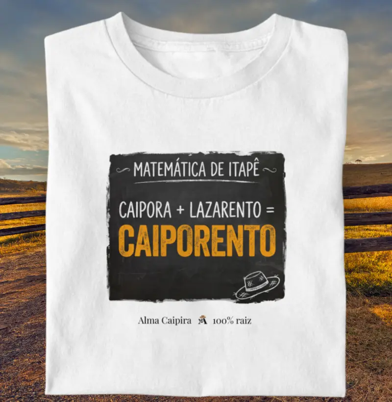 Matemática de Itapê, caipora+lazarento=caiporento