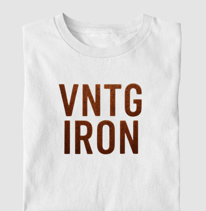 Camiseta VNTG IRON
