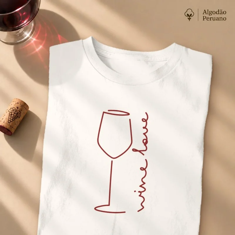 Camiseta Vinho - Wine Love