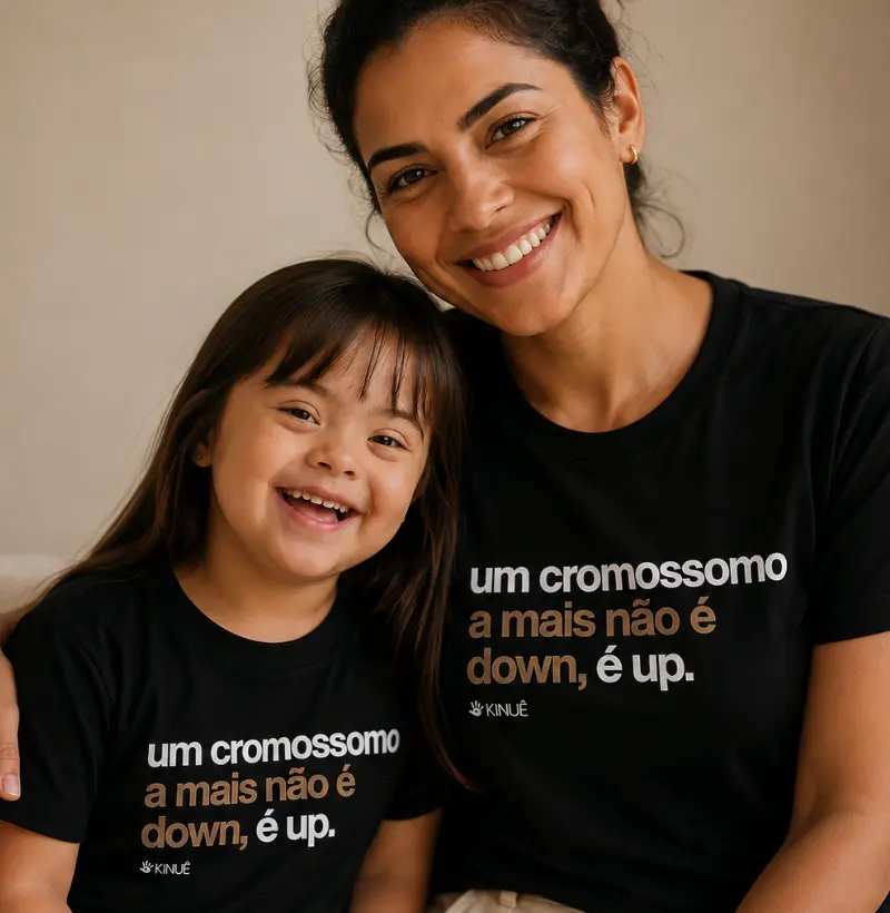 Um cromossomo a mais não é down, é UP - Síndrome de Down