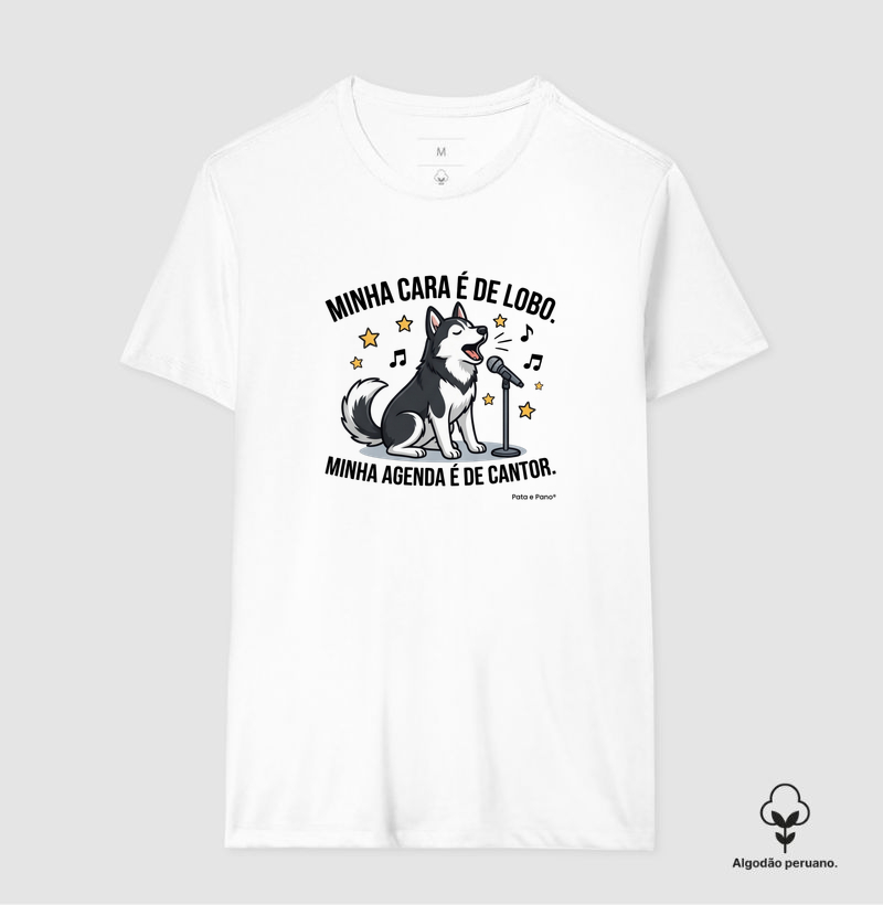 CAMISETA ALGODÃO PERUANO HUSKY CANTOR