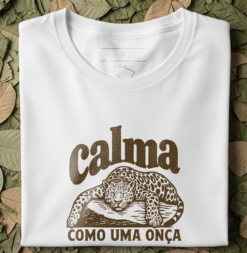 Calma como uma onça