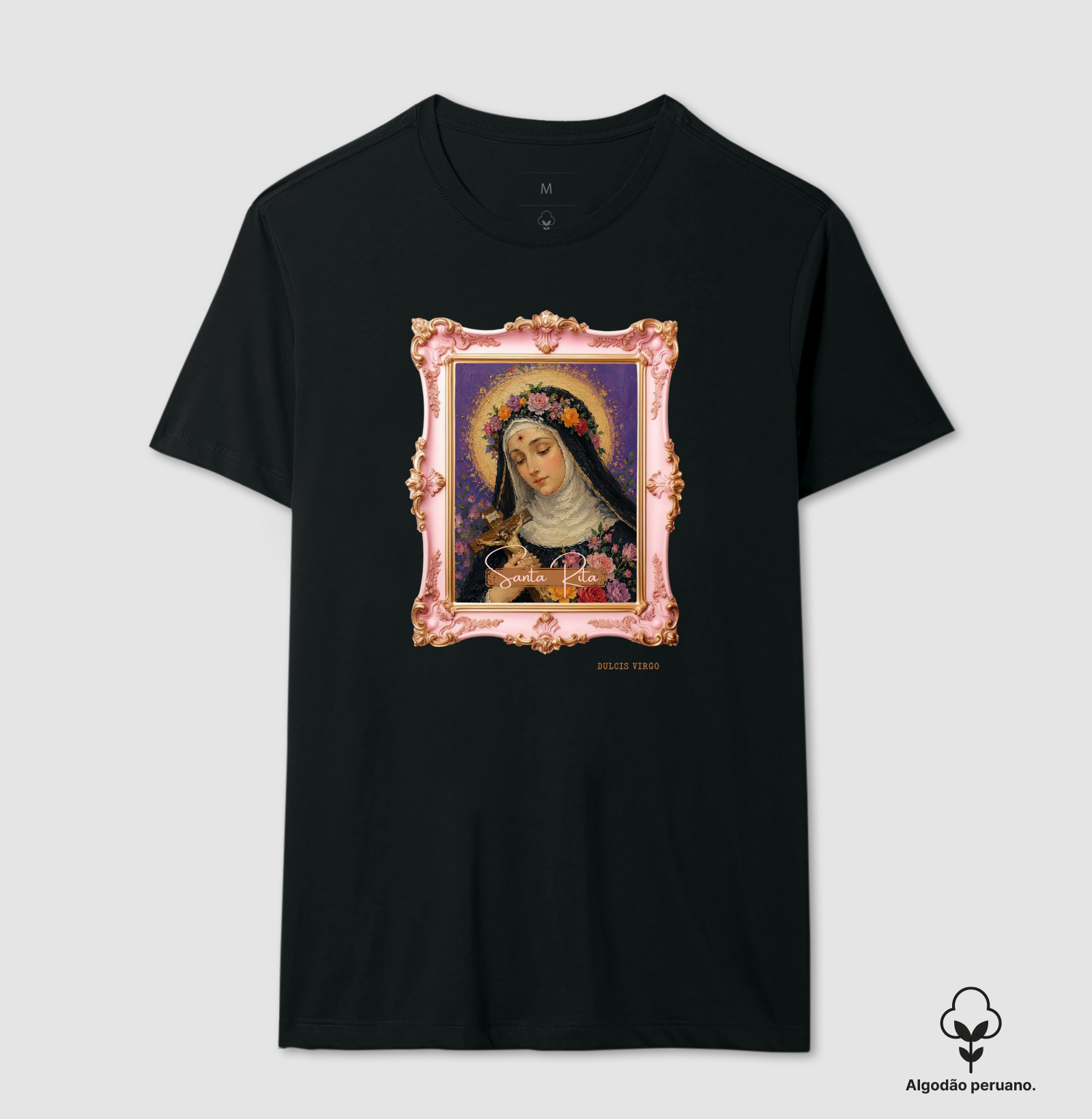 Santa Rita de Cássia - Pintura com Moldura