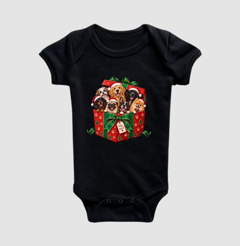 Presente de Natal - Body Infantil