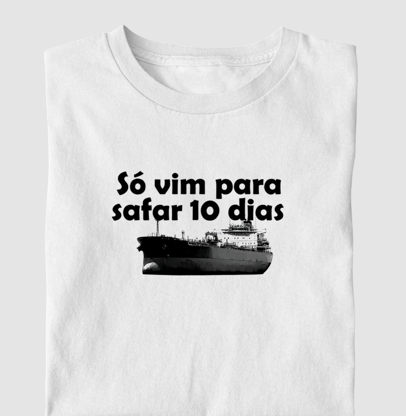 Só vim para safar 10 dias tanker - Algodão 30.1 