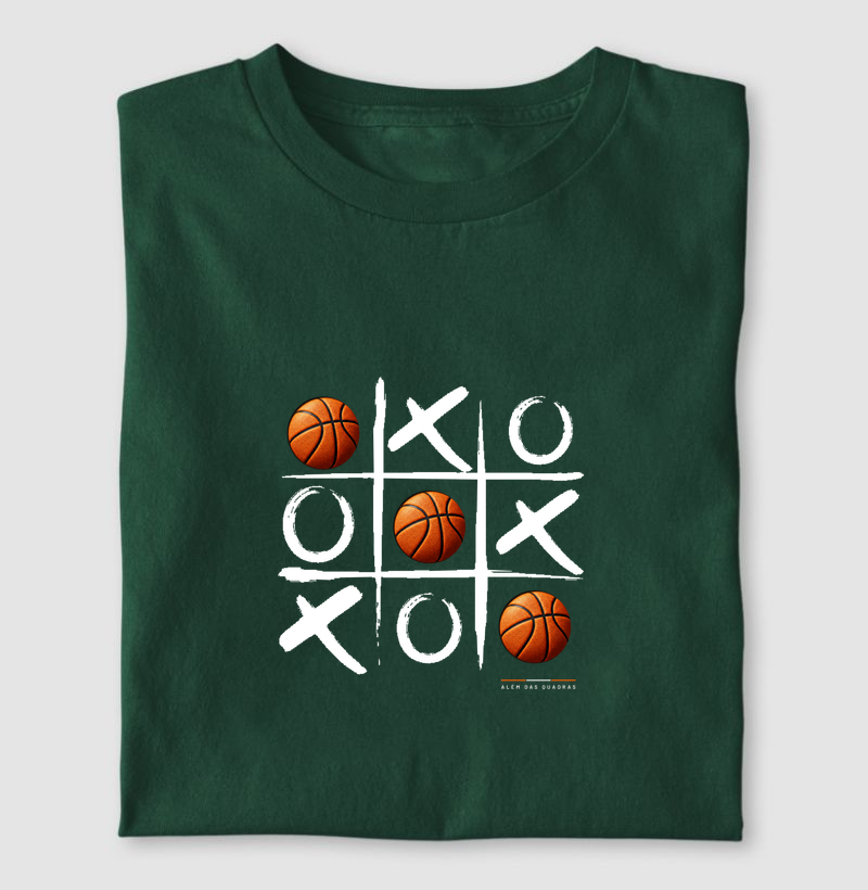 Camiseta Jogo da Velha Basquete.