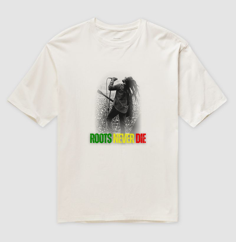 Roots never die - Camiseta Oversized