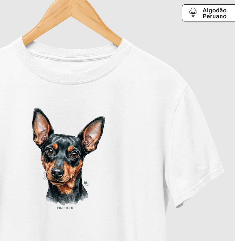 Cães - Pinscher -  Algodão Peruano