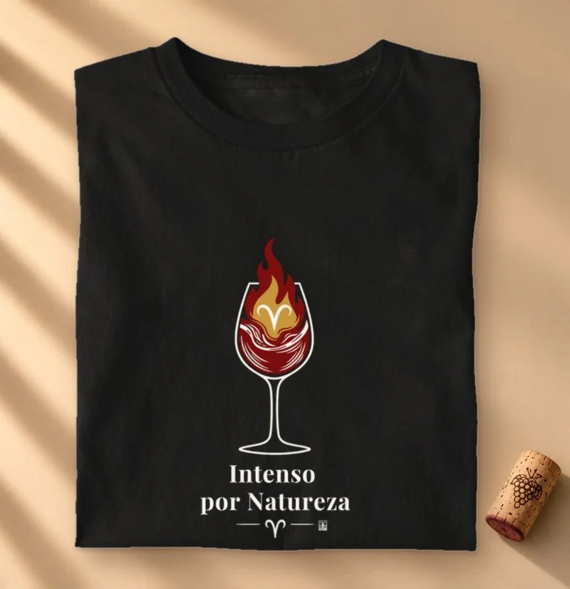 Camiseta Áries, Intenso por Natureza