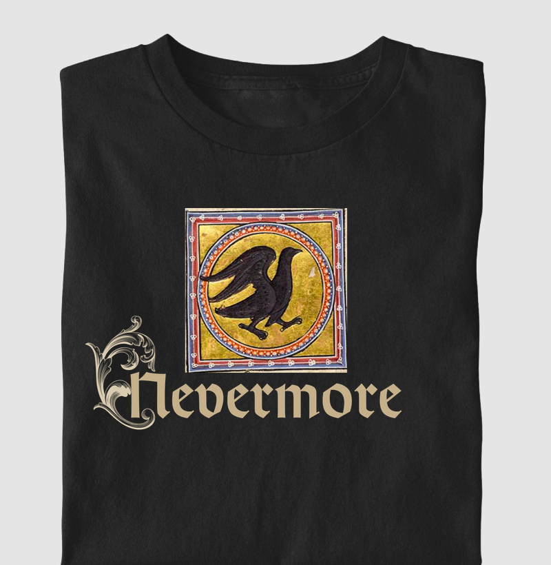 Camiseta O Corvo Medieval