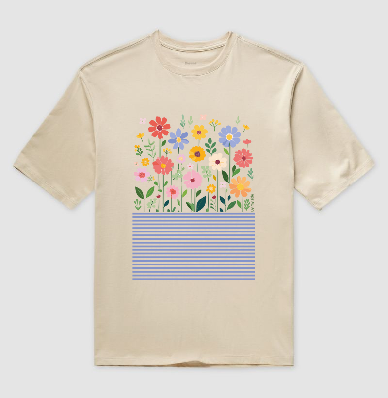 Flores do campo delicadas 04 - Oversized
