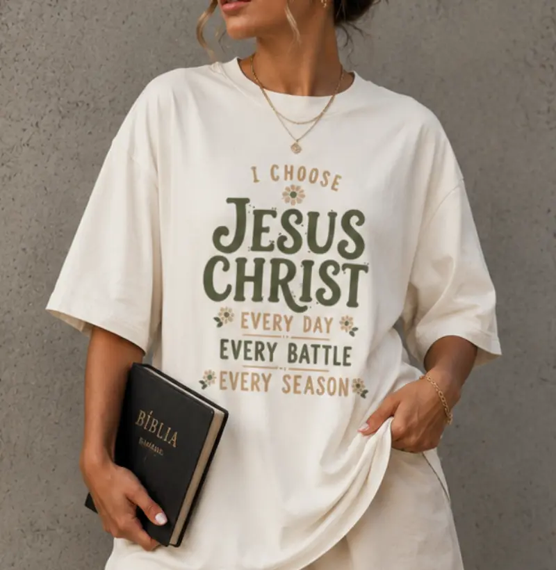 I CHOOSE JESUS - OVERSIZED