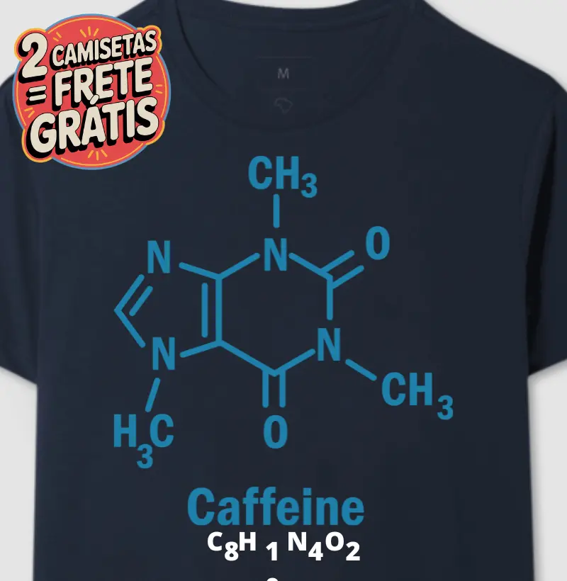 Camiseta Cafeína
