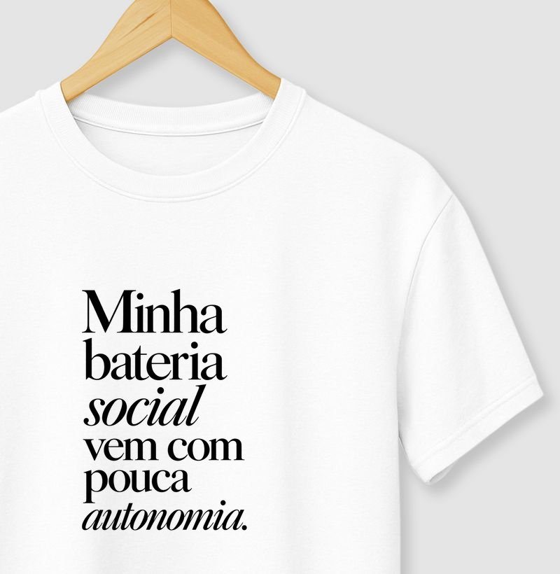 Minha bateria social...