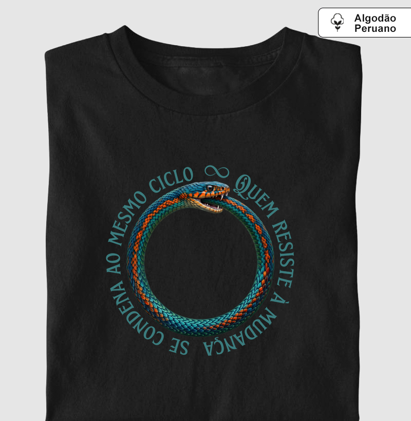 Mudanças - Camiseta Algodão Peruano