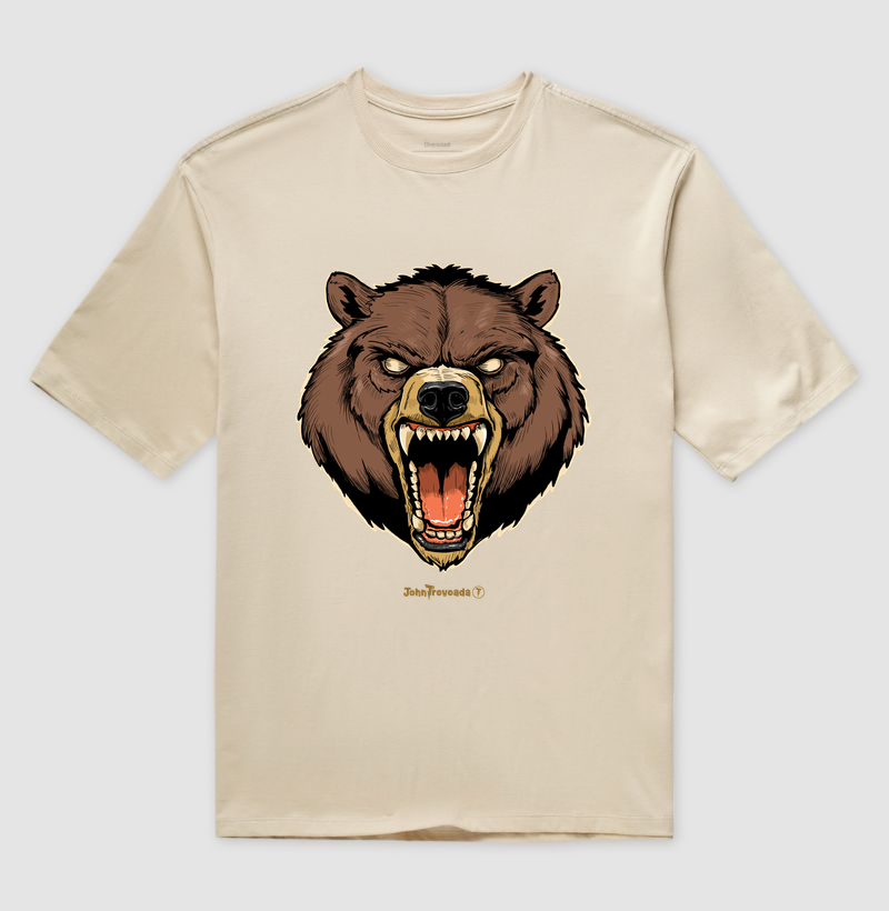 Camiseta Oversized Urso