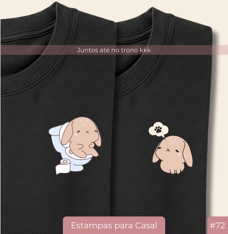Camiseta Casal20 – Junto Até no Trono (Par) #72