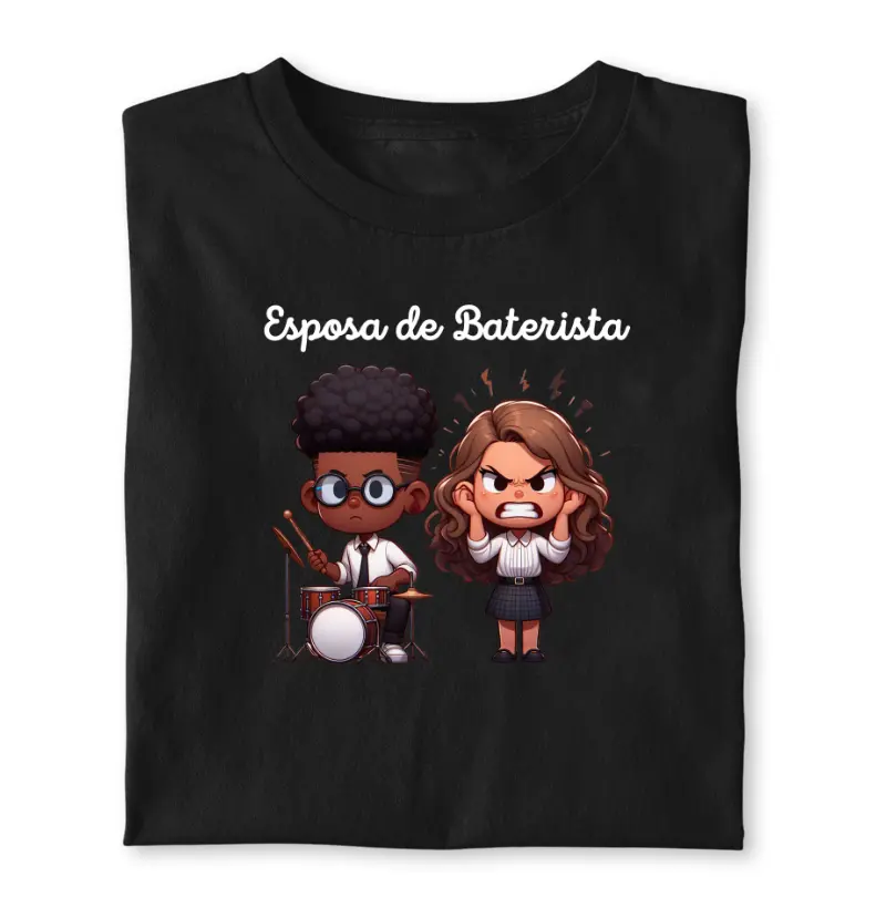 Esposa de Baterista - Personalizada