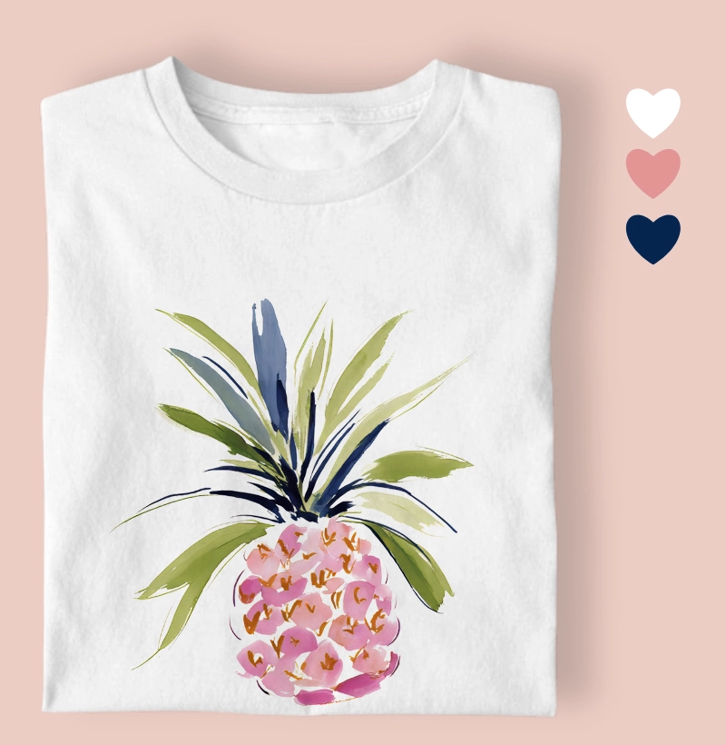 camiseta abacaxi Summer